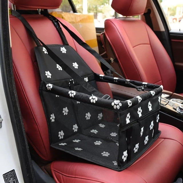 Pet Car Hammock Seat Foldable & Secure